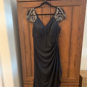 Navy Evening Dress